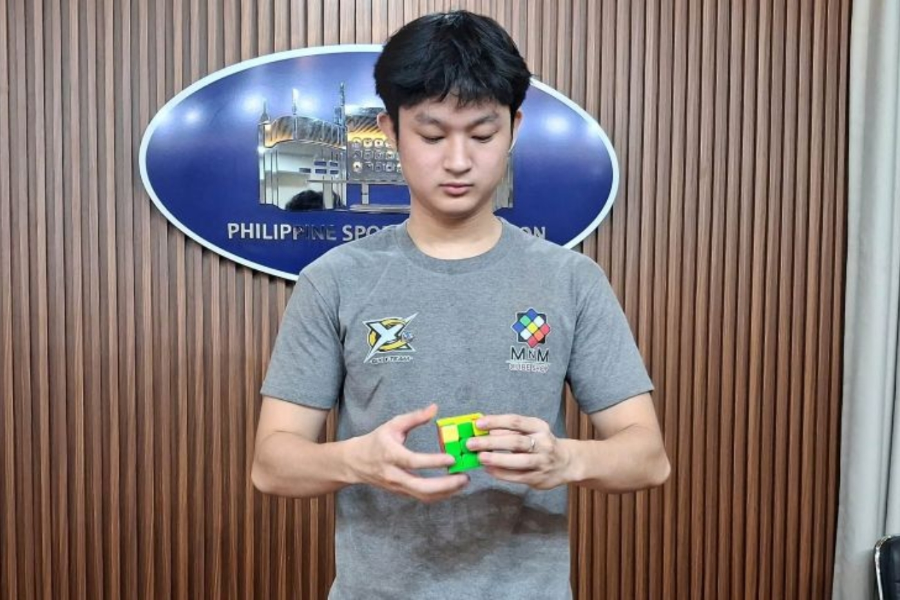 Wong continues to make his mark in the world of speedcubing