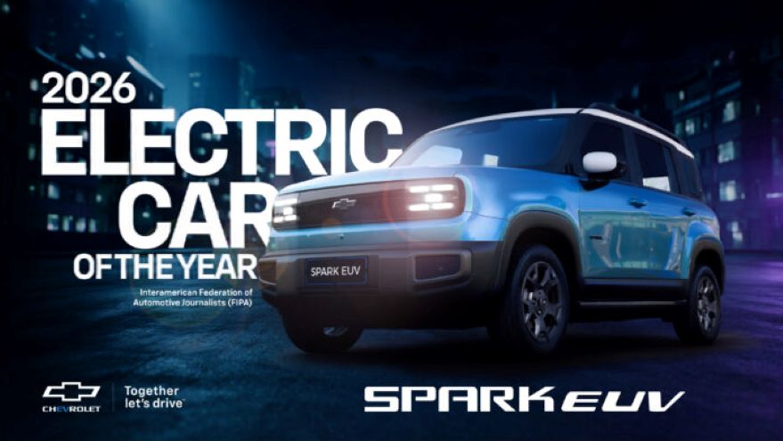 Chevrolet Spark EUV named 2026 Electric Car of the Year by FIPA