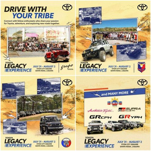 Toyota PH holds first-ever Toyota Legacy Experience on July 31 to August 2